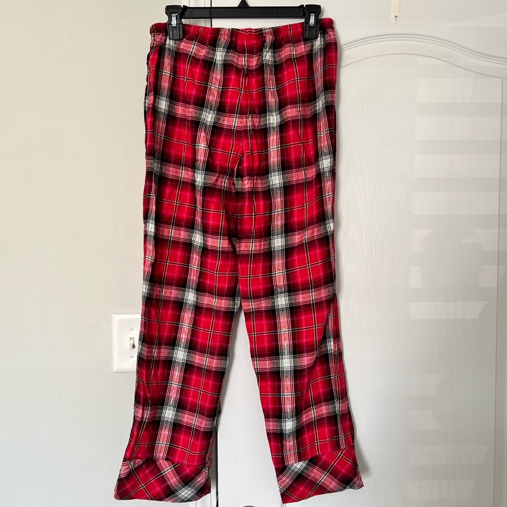 Victorias Secret | red plaid pajama pants - S